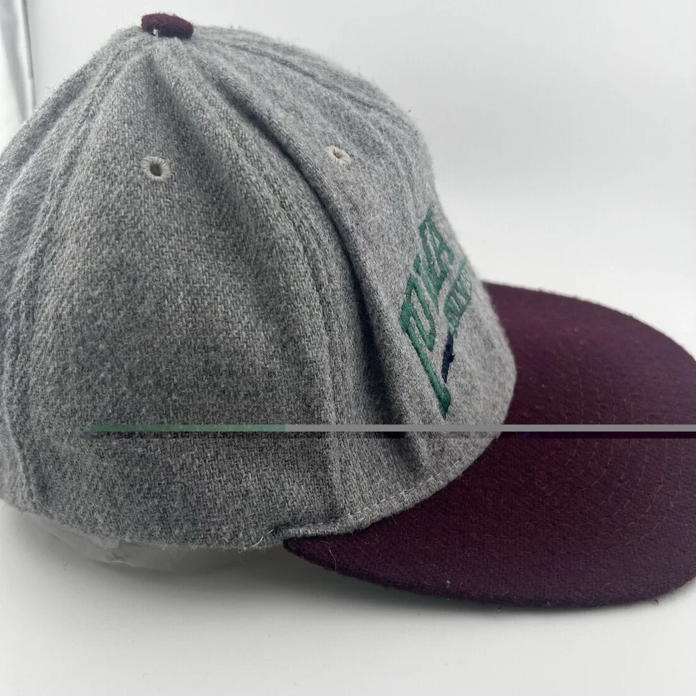 Vintage Iowa State Cyclones Hat Adjustable Strap Embroidered Wool Blend